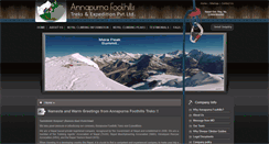 Desktop Screenshot of islandpeakclimbingnepal.com
