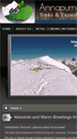 Mobile Screenshot of islandpeakclimbingnepal.com